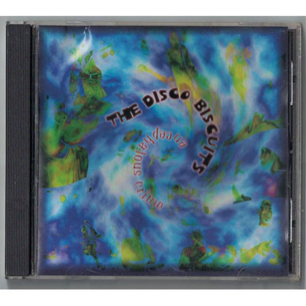 rare The Disco Biscuits - Encephalis Crime music CD - 1999 Diamond Riggs